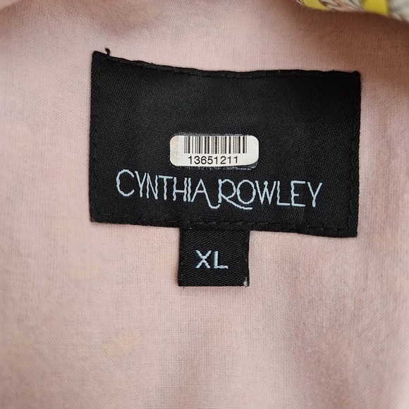 Cynthia Rowley Daisy Wrapped Tier Maxi Dress Cottagecore Womens Size XL MSRP$474 - Picture 10 of 12